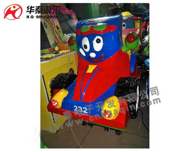 Glass steel kart swing machine