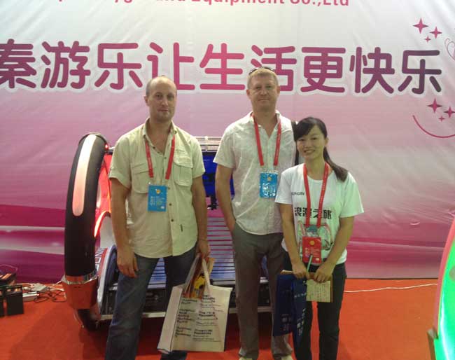 Zhongshan exhibition customer photo