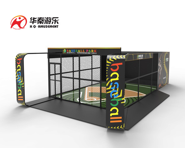 LJ模拟棒球竞技游乐设备         