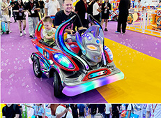 华秦游乐生产的奥特曼IP系列发光游乐车质量怎么样，适合打造主题游乐园吗？